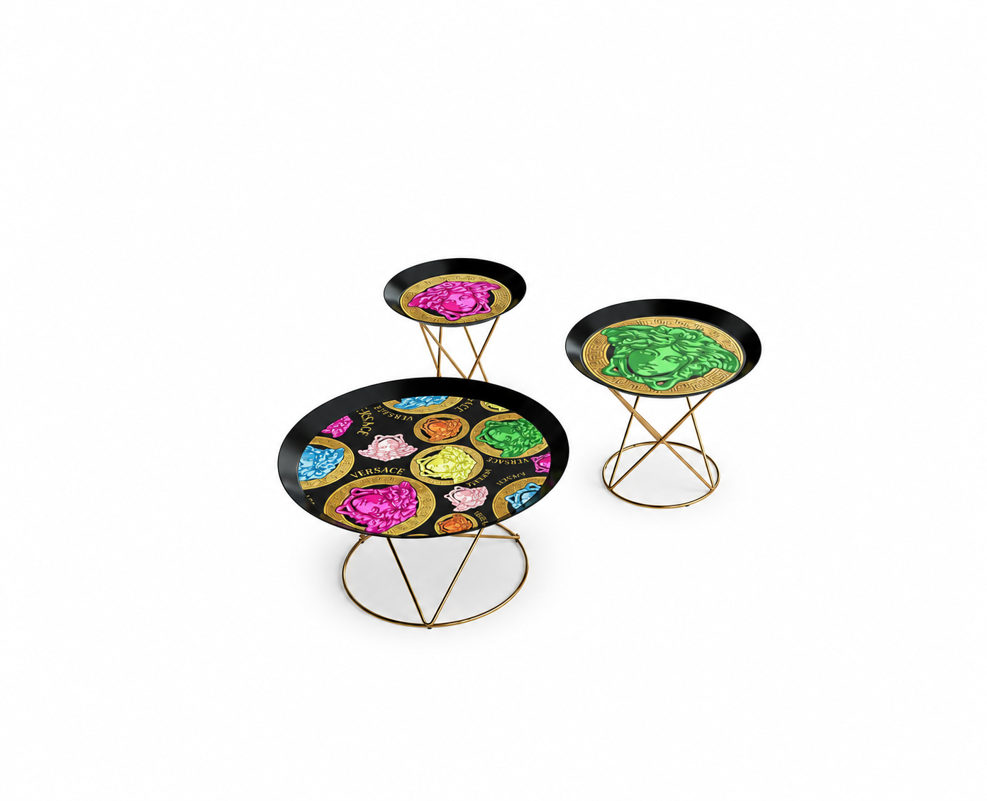 versace-LA MEDUSA COFFEE TABLE